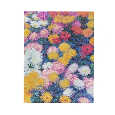 Imagen de Monet’s Chrysanthemums Ultra Lined Hardback Journal (Elastic Band Closure)