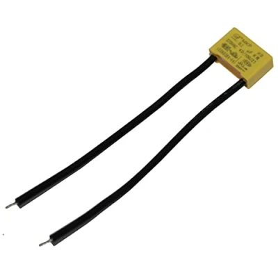 Imagen de Condensador de supresión interferencias Lumonic MKP para lámparas LED 0,1µF 275V tensión alterna X2 contra parpadeo
