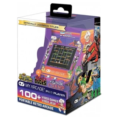 Imagen de MY ARCADE Pico Player Data East Hits Mini Cabina Retro, 108 Juegos en 1