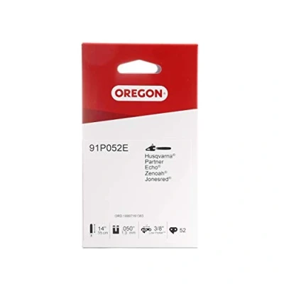 Imagen de Oregon Cadena para Motosierra, paso de 3/8, calibre 0,050, 52 eslabones motrices en barra 35 cm (14), retroceso suave y compatible con varios modelos Stihl