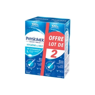 Imagen de Physiomer Nasal Hygiene Dynamic Jet 2 x 135ml by