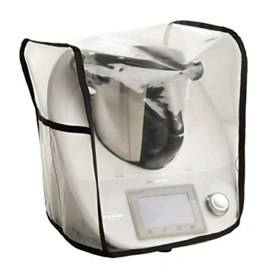 Imagen de Funda Antimanchas Transparente para THERMOMIX TM6 TM5 TM31. Mod Negro
