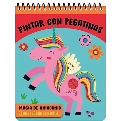 Imagen de Pintar Con Pegatinas Magia De Unicornio
