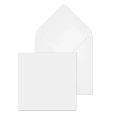 Imagen de Purely Everyday Sobres con cierre engomado (111 x 111 mm, 1000 unidades), color blanco