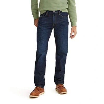Imagen de Levi&#039;s Jeans 505 de Ajuste Regular, Nudo Lazo uñas Dark Indigo, 34W x 32L Hombres