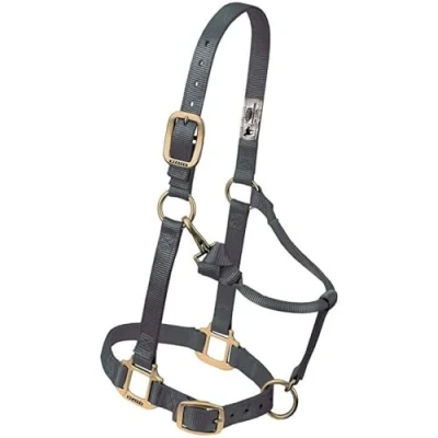 Imagen de Weaver Leather Cabestro Ajustable Original para Barbilla y Garganta, Caballo de año 1 Pulgada