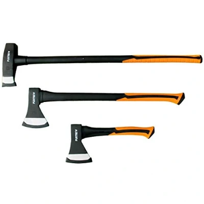 Imagen de Juego de 3 hachas 1 hacha 36cm + 69cm corte 91cm