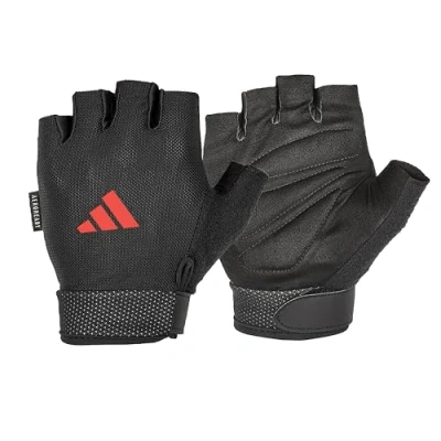 Imagen de adidas Guantes Ajustables Esenciales, Rojo, XL 21.5 23 cm Alrededor de la Palma