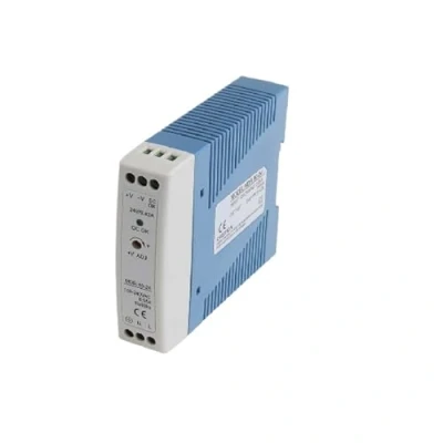 Imagen de BJWVHGGE Fuente de alimentación riel DIN MDR 10 W, 15 V, 0,67 A, conmutada CA 110 V/220 V a CC convertidor CA/CC
