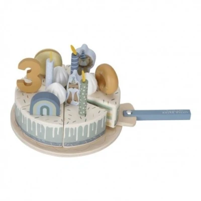 Imagen de Tarta de Cumpleaños Azul