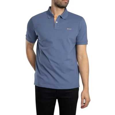 Imagen de GANT REG Contrast Polo, Hombre, Talla: Medium, Dusty navy