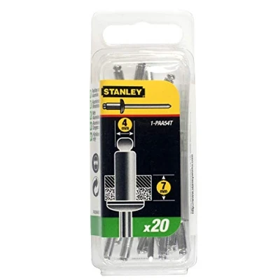 Imagen de STANLEY 1 PAA54T Remaches de aluminio 4 x 6,5mm (20 u.)