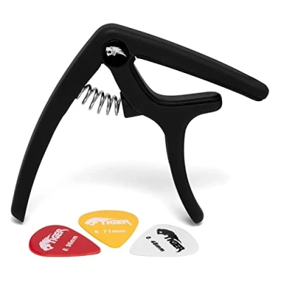 Imagen de Tiger Guitar Capo, Negro