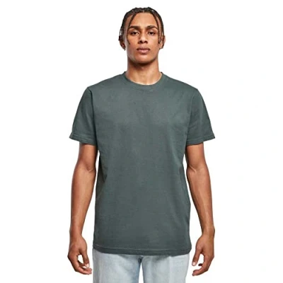 Imagen de Build Your Brand T Shirt Round Neck Camiseta, Hombre, bottlegreen, XL