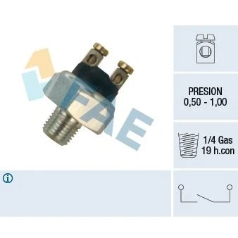 Imagen de FAE 26030 Interruptor luces freno neumático