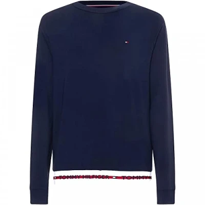 Imagen de Tommy Hilfiger Nature TECH Track Camiseta de pijama, Hombre, Talla: Large, Blue