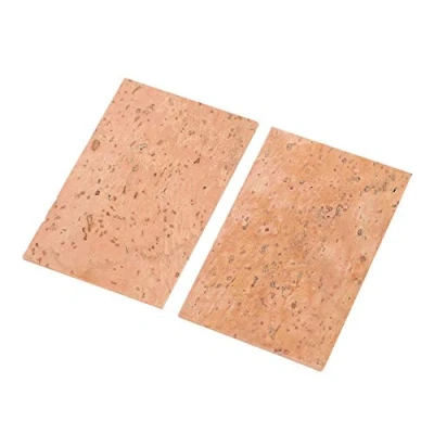 Imagen de Pack de 2 Saxofones Cuello Corcho, Saxofón Saxófono Tenor Joint Corks Strips Sheets Instrumento Musical