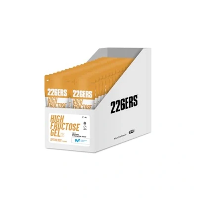 Imagen de 226ERS High Fructose XS, Gel Energético para Deportistas, con Maltodextrina y Fructosa, Vegano Sin Gluten, Aporte Hidratos de Carbono, Sabor Speculoos, 32 Geles x 44 g