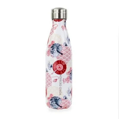 Imagen de YOKO DESIGN Bouteille à Motifs Botella isotérmica, Acero Inoxidable, Japón, 6 cm