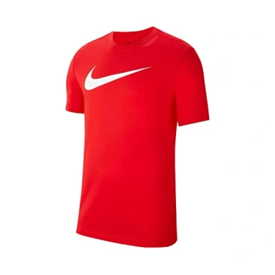 Imagen de Nike CW6941 657 Y NK DF PARK20 SS tee HBR T Shirt Chicos Unisex University Red/White Tamaño S