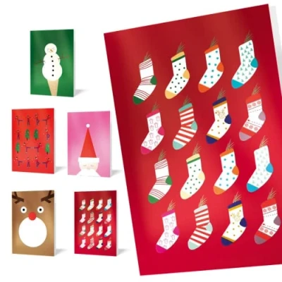 Imagen de UNICEF Pack de 10 Tarjetas Navidad, Colourful