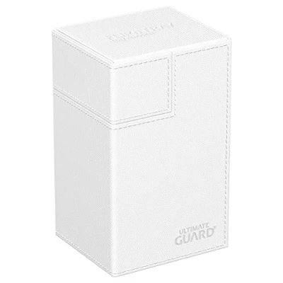 Imagen de Ultimate Guard Flip`n`Tray 80+ XenoSkin Monocolor Blanco