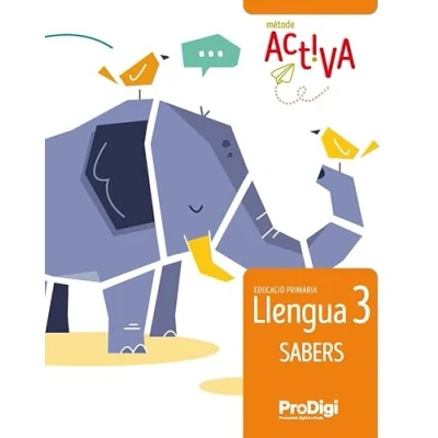 Imagen de Llengua 3º Primaria Sabers Metode Activa (prodigi) Cataluña 2022