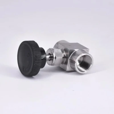 Imagen de 1 Válvula De Aguja Rosca G 1/8&quot;, 1/4&quot;, 3/8&quot;, 1/2&quot;, 3/4&quot;, Regulación Globo Control Flujo Acero Inoxidable(3/4&quot;)