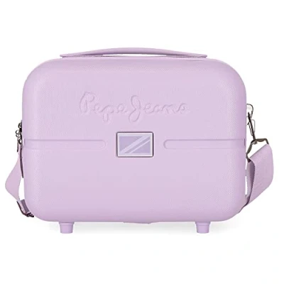 Imagen de Pepe Jeans Accent Neceser Adaptable con Bandolera Morado 29x21x15 cms Rígido ABS 9,14L 0,84 kgs