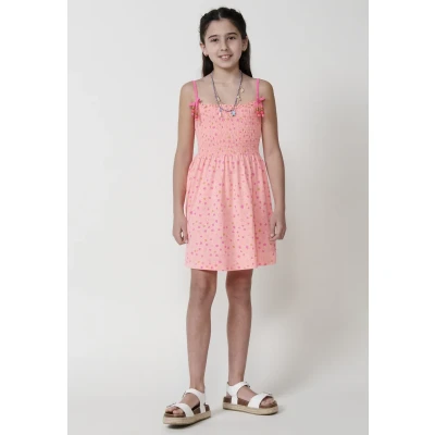 Imagen de Koroshi Vestido ligero para niños, Talla: 8 9a, Rosa pink