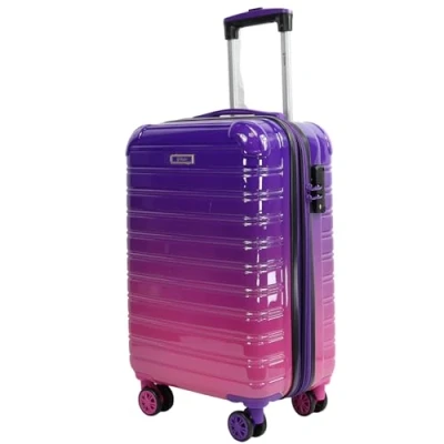 Imagen de Blade Juego de 3 Maletas ampliables Maleta rígida Ligera con Ruedas Equipaje Mano ABS + PC candado TSA, 4 giratorias Viaje, Morado, M