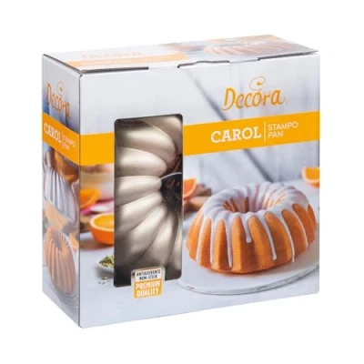 Imagen de DECORA 0080114 MOLDE EN ALUMINIO FUNDIDO Ø 24 X 10 H CM CAROL