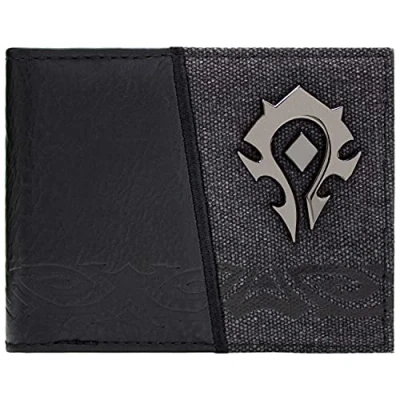 Imagen de Cartera de World of Warcraft Horde Insignia facción Negro