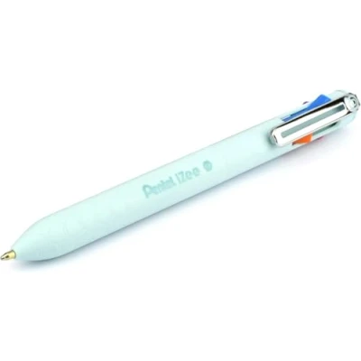 Imagen de Pentel BXC470 LC Bolígrafo de 4 colores (naranja, azul claro, rosa/violeta) con pulsadores laterales en color escritura, 0,5 mm grosor trazo, rellenable, 1 unidad
