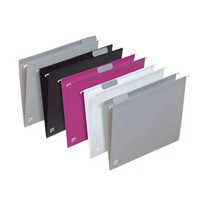 Imagen de Elba Trendy Archivadores colgantes para cajonera (5 unidades), colores surtidos