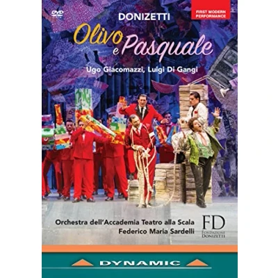 Imagen de Donizetti, G.: Olivo e Pasquale [Opera] (Fondazione 2016) (NTSC) [DVD]