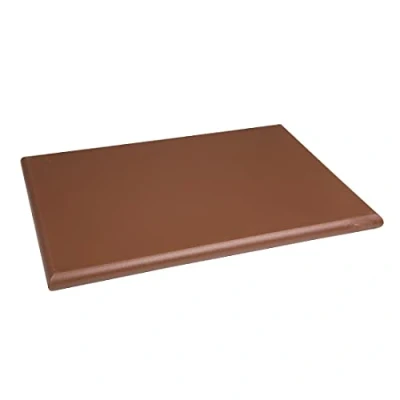 Imagen de Tabla de cortar Hygiplas J035 extra gruesa alta densidad, color marrón