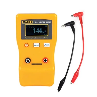 Imagen de Akozon Medidor de capacitancia rango automático alta precision, Lectura 5 dígitos 1 Pric Valor alto 0.01pF a 470mF (470000uF)