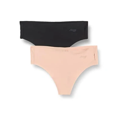 Imagen de Sloggi 2PACK Tanga Brown dark combination, Mujer, Talla: Small, combination