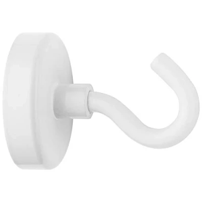 Imagen de Westcott E 10829 00 Gancho magnético de neodimio, 48 mm, fuerza sujeción hasta aprox. 60 kg, color blanco