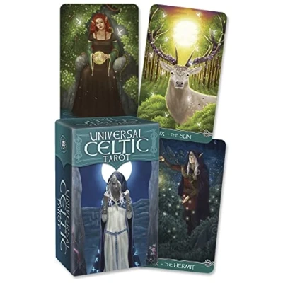 Imagen de Mini Universal Celtic Tarot. Ediz. multilingue (Tarocchi)