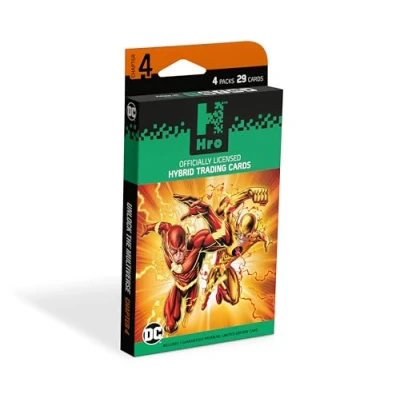 Imagen de HRO Tarjetas coleccionables híbridas DC Comics: Capítulo 4 Premium Booster Box boosters 29 Cartas en Total