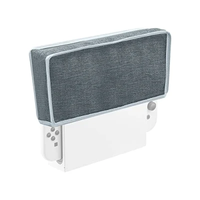 Imagen de Mcbazel Funda Protectora antiarañazos/Resistente al Agua para NS Switch/Switch OLED Gris