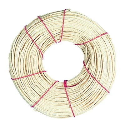 Imagen de Rayher Rollo ratán natural, 1A Nr.5, 125 g, aprox. 55 m, 2,4 mm ø, manualidades, cestería, 6502500