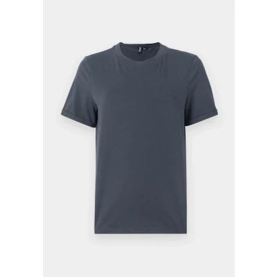 Imagen de Pieces Pcria FOLD UP Solid TEE Camiseta básica, Mujer, Talla: Large, Ombre blue