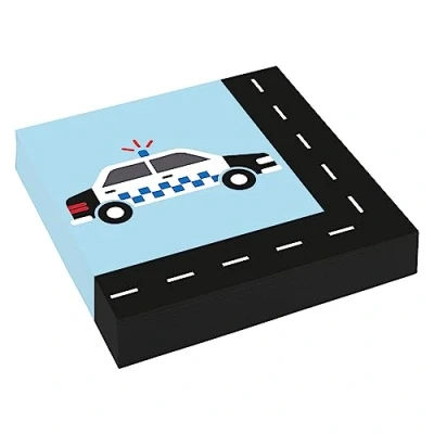 Imagen de amscan On The Road Servilletas, Color Azul, Mittel (9906580)