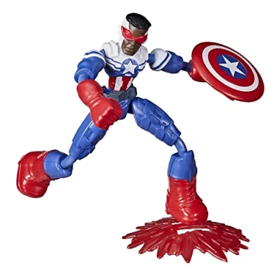Imagen de Hasbro Figura Avengers Bend and Flex 15 CM Mod. SDOS, Multicolor (F0971)