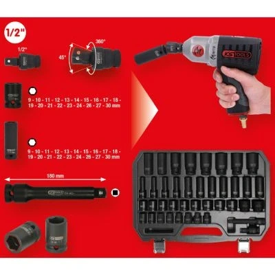 Imagen de KS TOOLS 515.0065 Juego de llaves vaso