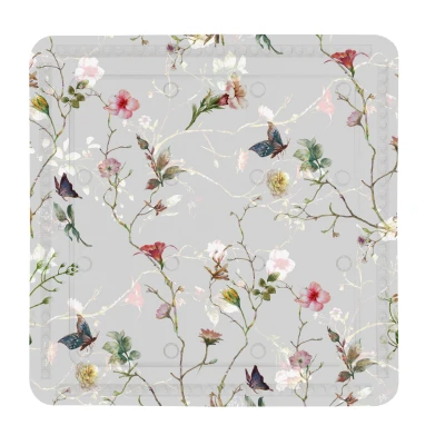 Imagen de Kleine Wolke Alfombrilla de Ducha Flores, Color: Multicolor, tamaño: 55 x cm, Material: PVC