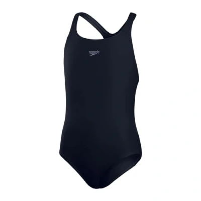 Imagen de Speedo Girls ENDURANCE+ Medalist Bañador para niños, Talla: 15 16a, True navy